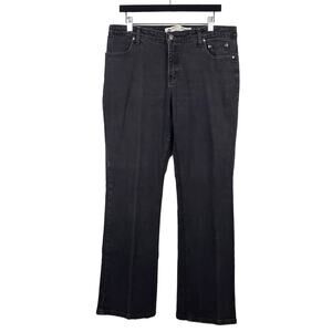 Harley Davidson Vintage Boot Cut Jeans Denim Black Casual Y2K Classic Moto - 14